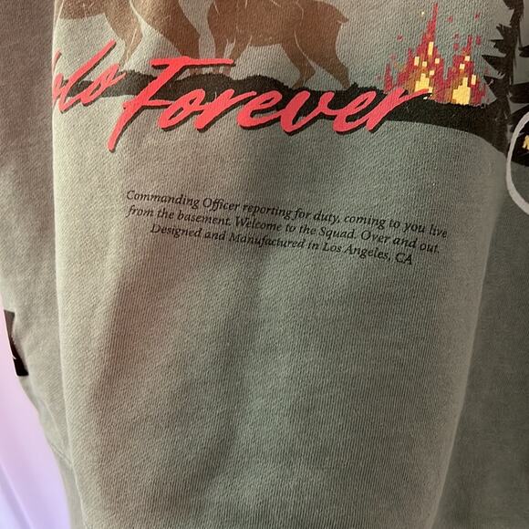 Stone Mountain 64 Streaming Gamer Green Pullover Sweatshirt - Picture 5 of 9